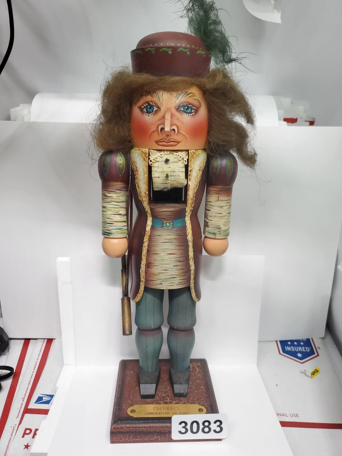 Susan Milford Nutcracker Limited Edition 2500 Christopher Columbus