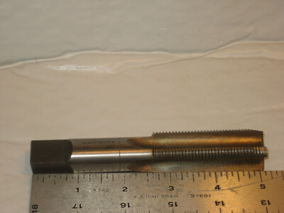 1-14 NF TAP - A2 HS - PLUG - HIGH SPEED 4-FLUTE - GREENFIELD BRAND - USA
