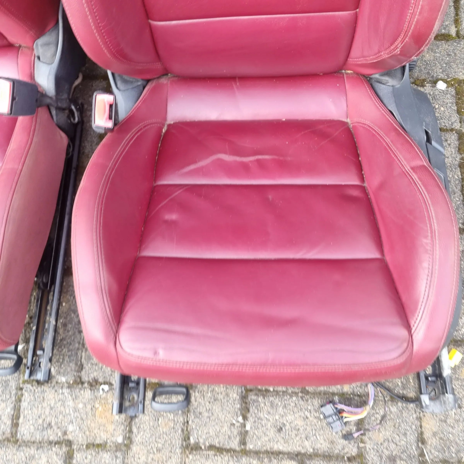 VW Eos 1F Cabrio Innenausstattung Sitze Leder eBay