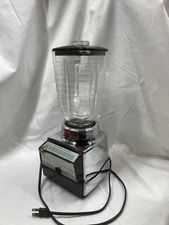 Vintage Sears Lady Kenmore 8 Speed Chrome Blender 5 Cup Glass Pitcher