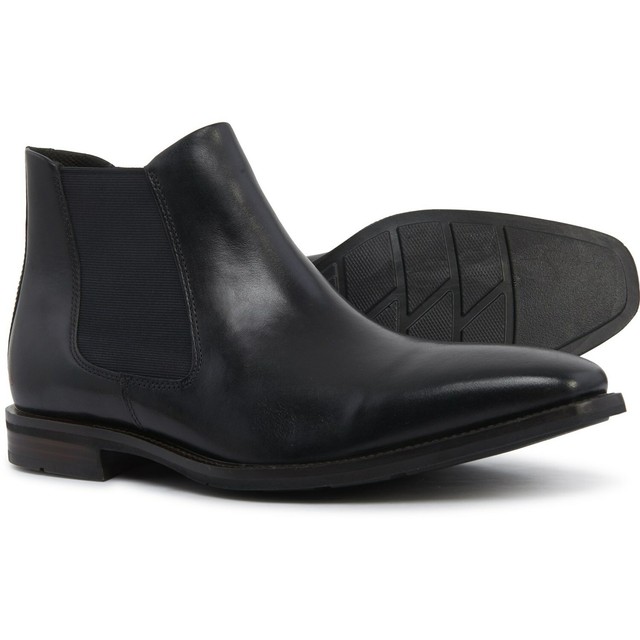 ecco black chelsea boots