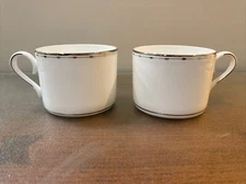 LENOX Bone China GRAND CENTRAL - Set of 2 Tea Cups (no saucers)