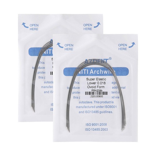 AZDENT Dental Ortho Stainless Steel/NIti Super Elastic Arch Wires Rectangular UK - Picture 4 of 21