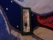  LS Arts CHRISTMAS metal REINDEER WINE BOTTLE STOPPER A0299