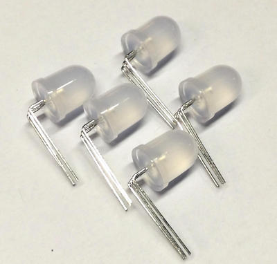 1 Stück L-819 Kingbright 10mm DUO-LED (Leuchtdiode) BI-COLOR rot-grün (M6408)