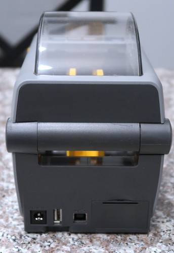 Zebra ZD410 Printer Direct Thermal Label Grey ZD410 Original Power Supply TESTED - Bild 5 von 8