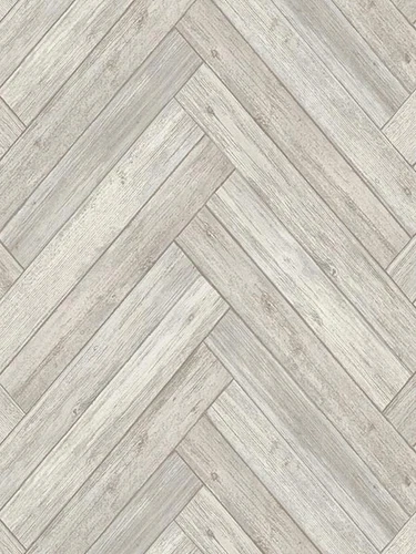 Stacked Chevron Wood in Grey Unpasted Wallpaper IR70405