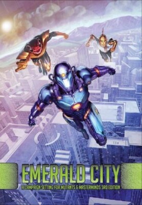 Mutants and Masterminds 3rd Edition Emerald City Campaign Setting - HC/EN - 5504