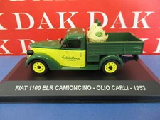Die cast 1/43 Modellino Camioncino Pubblicitario Fiat 1100 ELR Olio Carli 1953