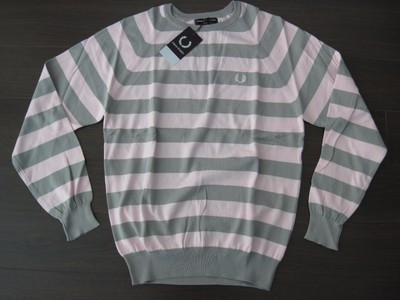 pink fred perry jumper