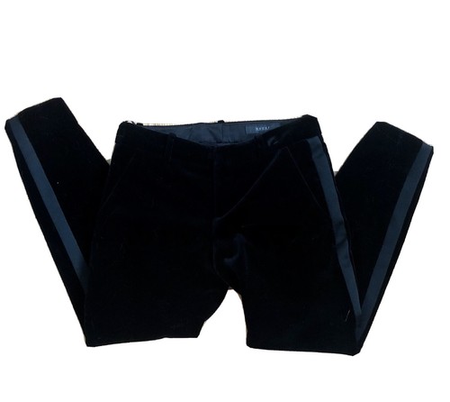 Gucci x Tom Ford Black Velvet Pants EU 