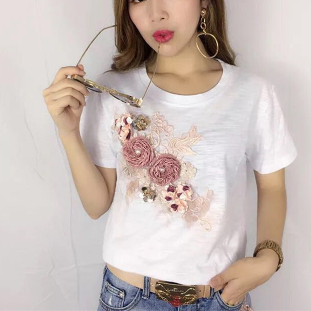 Cloth Sticker Patch Jeans Sewing Applique Repair Clothing Embroidered