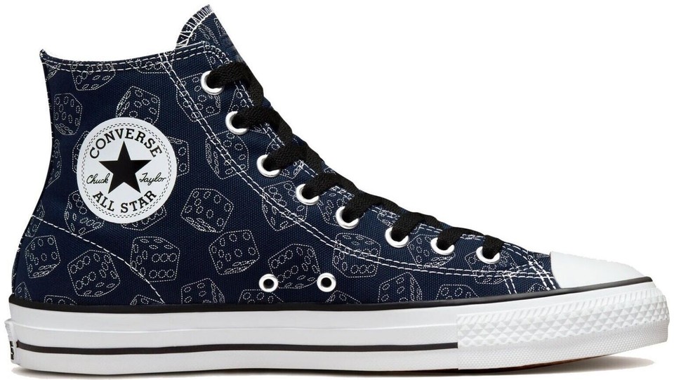 Converse Chuck Taylor All Star Pro High Obsidian Dice for Sale