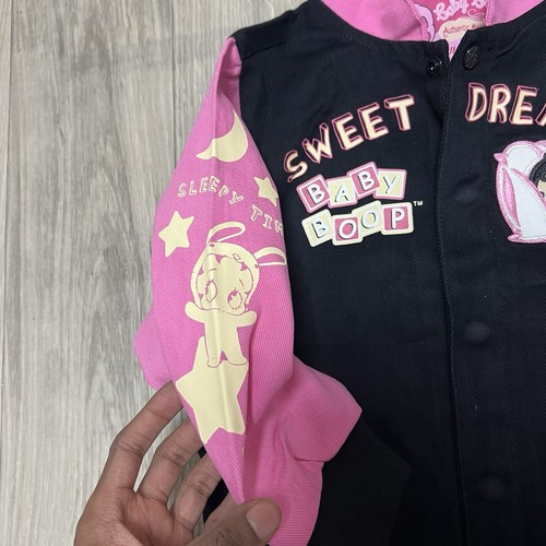 Betty Boop Baby Boop Sweet Dreams Nascar Jacket Size 4T Deadstock NWT Sealed - Picture 8 of 12