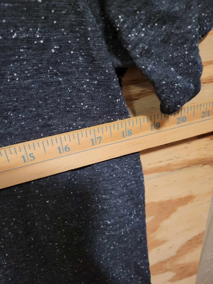 Arizona The Original Jeans Co. Men's Shirt Large Gray Round Neck Button Closure - Image 3 of 4