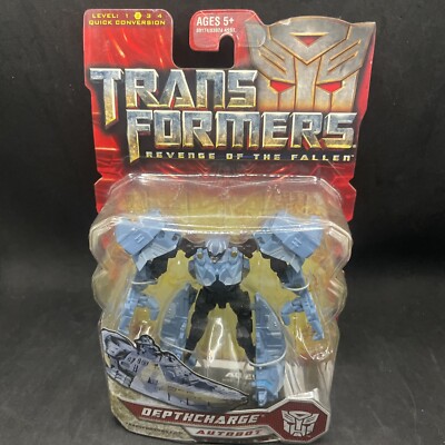 New Sealed! Transformers Revenge of The Fallen - DEPTHCHARGE Scout Class Figure