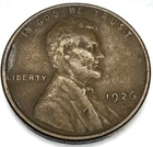 1926-D Lincoln Cent Nice Original F Fine 1 Cent Penny US Coin - 0360