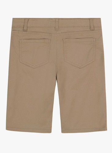 Izod Bermuda Uniform School Pants, Size Juniors 11 In Black, Navy And Khaki - Picture 6 of 21
