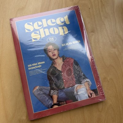 Ha Sung Woon SELECT SHOP 5th Minii Album Repackage 12-Track CD Book NEW SEALED