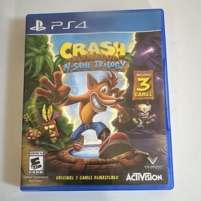 Activision Crash Bandicoot N. Sane Trilogy Remastered PS4 2017 E10+