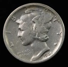 1924 S Mercury Dime 10c Fine-Details San Francisco Minted