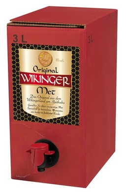 Original Behn Wikinger Met 11% 3 l Liter Bag in Box Honigwein