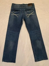 Axel Men Slim Boot Cut Medium Wash Men's Jeans Size 32x32