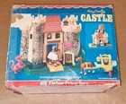Vintage 70's Fisher Price Little People #993 Play Family CASTLE 100% Comp. w/Box