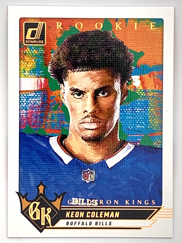 2024 Panini Donruss - Rookie Gridiron Kings Keon Coleman #13 (RC)