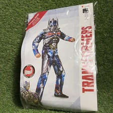 Childs Costume Transformers Optimus Prime M 7-8 with muscles and mask