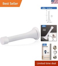 1 Pack Spring Door Stops,3-1/8 Heavy Duty Door Stop - Flexible Spring Door S...