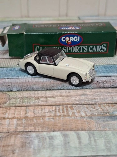 CORGI CLASSIC SPORTS CARS – MGA - WHITE - BOXED