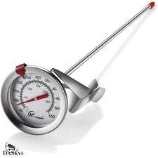 Precision Food Thermometer with 12" Probe for Accurate Cooking Measures