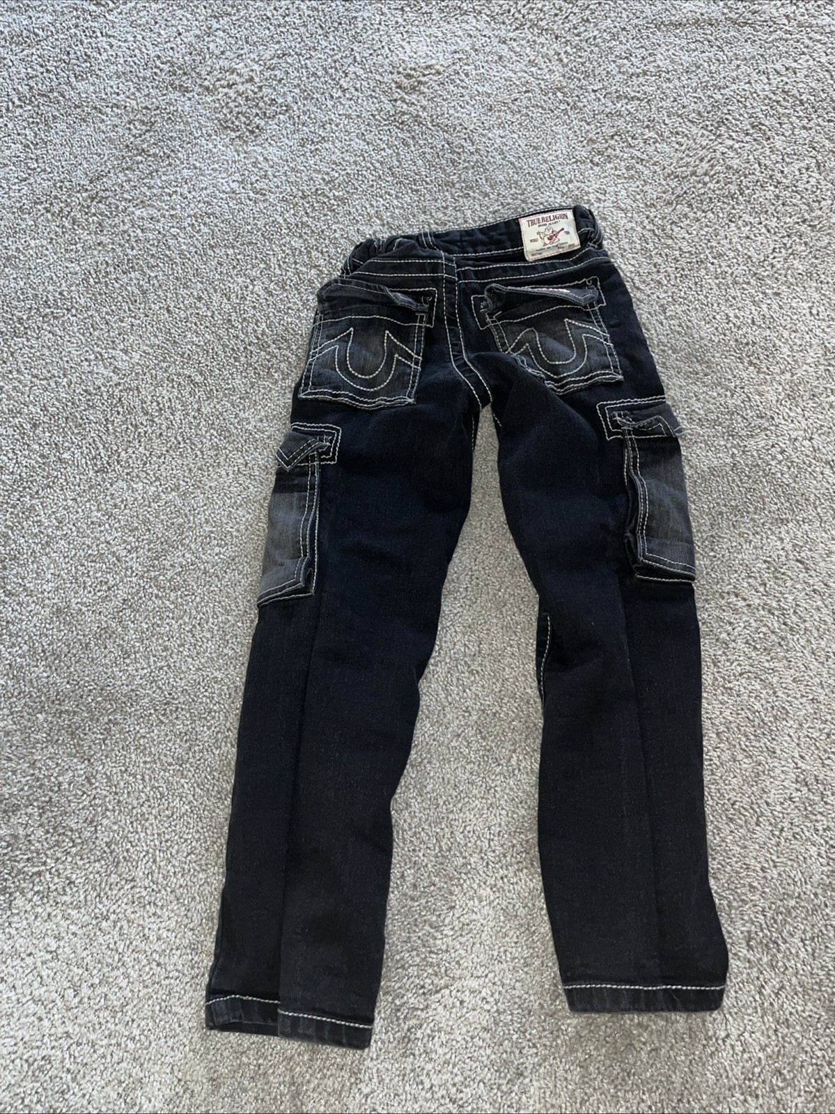 True Religion Kids Ricky Black Size 7 thumbnail 2