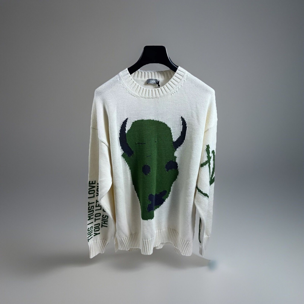 Dior Cactus Jack Travis Scott Oversized Knitted Jumper Size Dior Cactus Jack Travis Scott Oversized Knitted Jumper Size