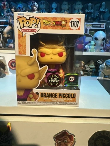 Orange Piccolo GLOW CHASE #1707 ~ Funko Pop Dragon Ball Chalice in Protector
