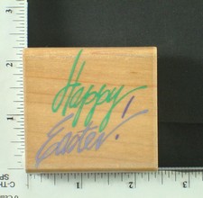 Rubber Stampede stamp, GREETINGS 4