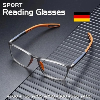 Lesebrille Herren Damen TR90 Leser Brille Lesehilfe Sehhilfe 1,5 2 2,5 3,0 3,5 4