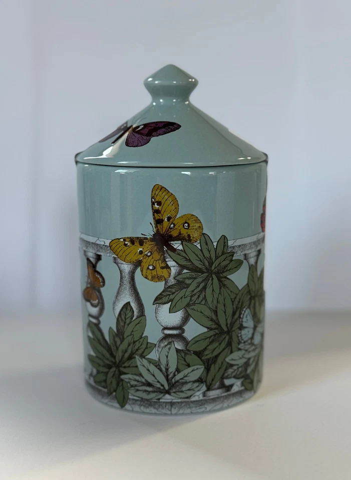 Fornasetti SE POI Farfalle E Balaustra Giardino Scegrato NUEVO SIN SELLAR EN CAJA Foto 3 de 4