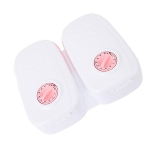 2 Repas Automatique Animal Feeder Automatique Chien Cat Feeders Plastique pour la maison