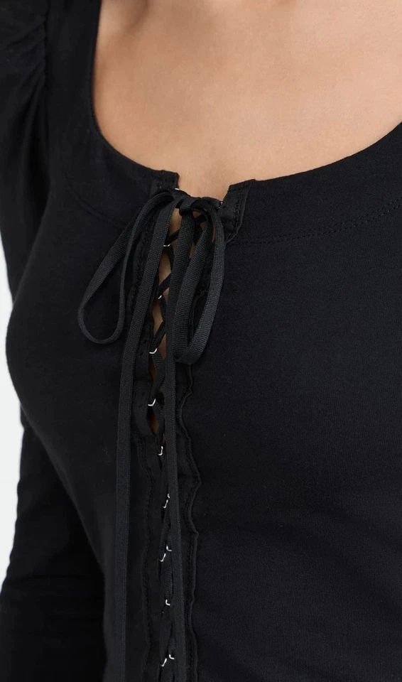 NUEVO CON ETIQUETAS - Free People - Top corsé sauce para mujer, negro, M Foto 4 de 4