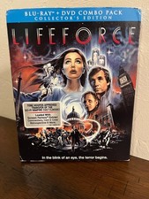 Lifeforce (1985, Tobe Hooper) Shout! Factory Blu-ray/DVD w/ slipcover Sci-Fi