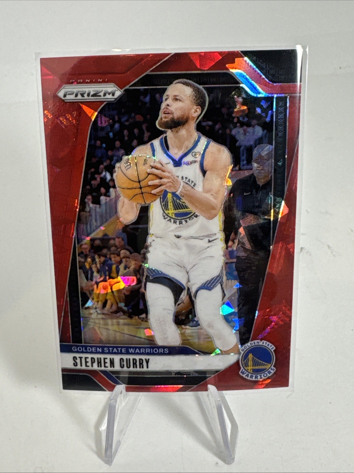 2024-25 Panini Prizm - Stephen Curry #134 Red Ice Prizm
