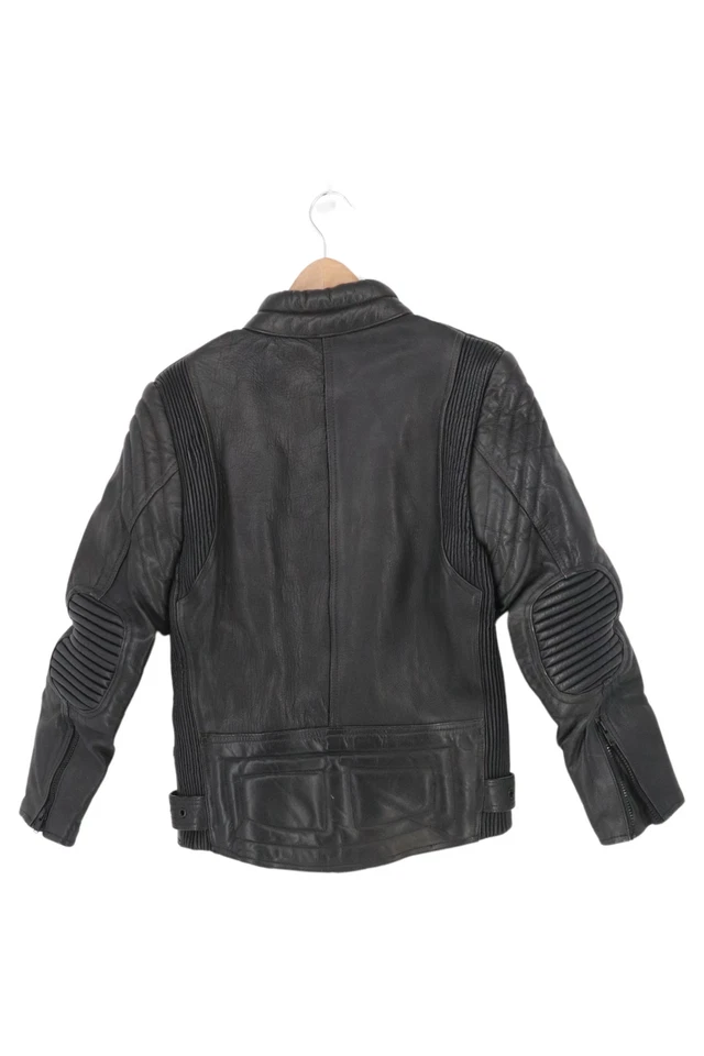 MODEKA Motorradjacke Damen Leder Schwarz Gr. 36/S Vintage Biker Jacke - Bild 3 von 4