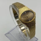 Charming Vintage Seiko Women's Gold-Tone Mechanical Watch Working New Battery
