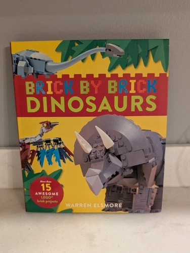 Brick By Brick Lego Themed Instructional Book Of Dinosaurs