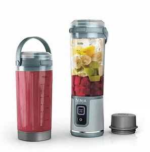 NEW NINJA BLAST Portable Blender 18oz.- INCLUDES 2 LIDS & VESSELS