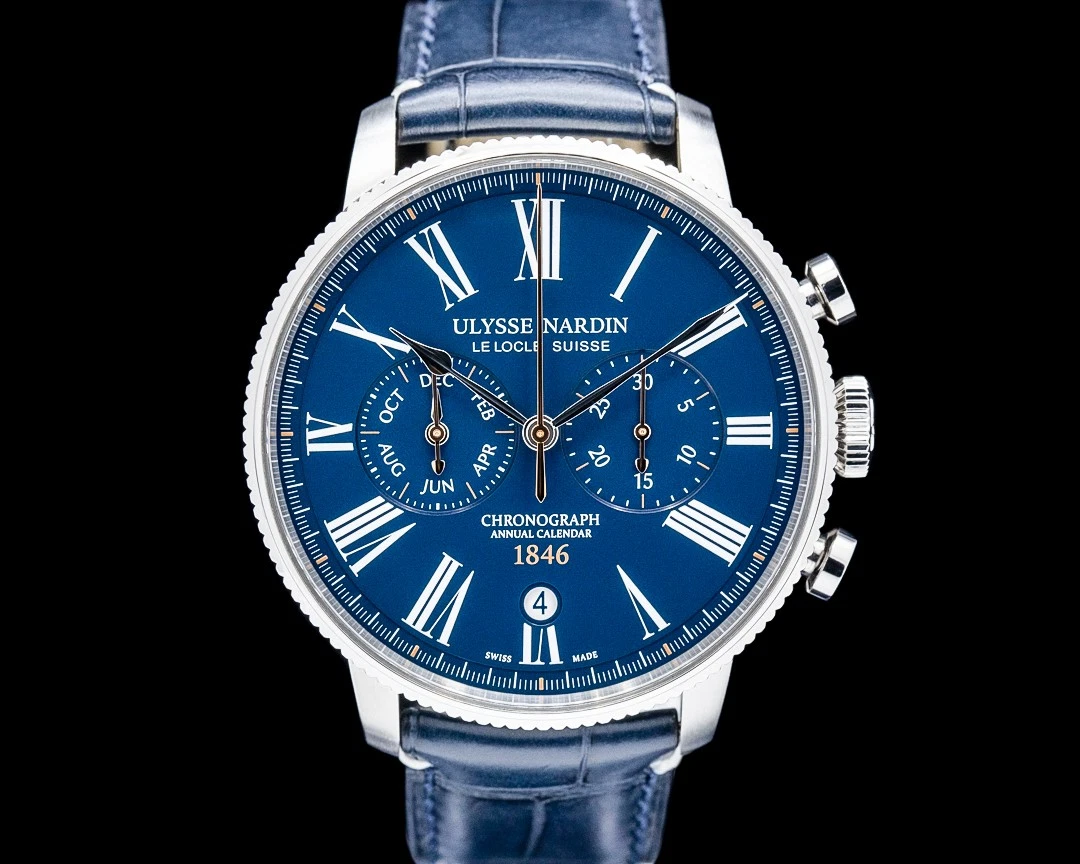 Preços baixos em Relógios de pulso Ulysse Nardin Marine cronógrafo