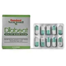 3 X Hamdard Diabeat 60 Capsules Each (Pack of...