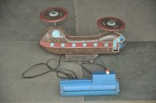 Jouet En Fer Blanc Hélicoptère Litho Pan American Skyway Vintage, Japon